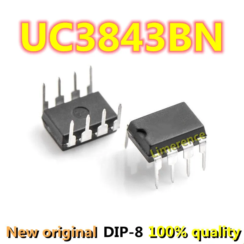 

10 шт. UC3843 DIP8 UC3843B UC3843BN DIP 3843 UC3843AN DIP-8 новый и оригинальный набор микросхем IC
