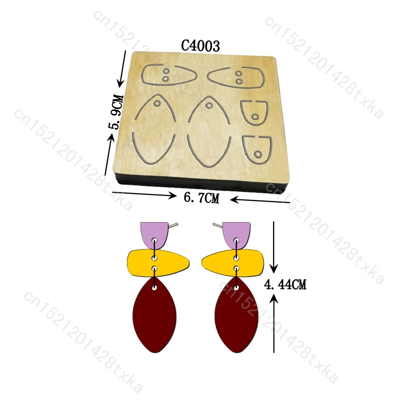 

New earring Wooden Dies Cutting Die Scrapbooking C4003