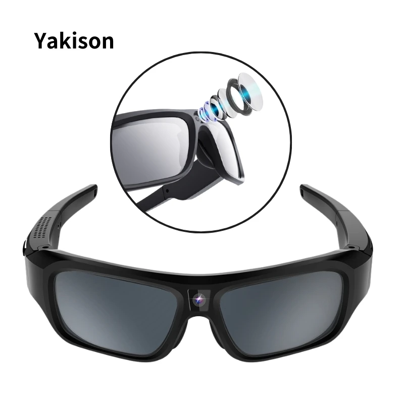 

Smart Glasses HD Glasses Camera Video Driving Record Cycling Video With Eyewear Camcorder For Outdoor Mini Camera