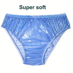 ABDL-Calças Plásticas para Adultos e Bebês, Roupa Interior Transparente, Esquema de Cores, PVC, Novo