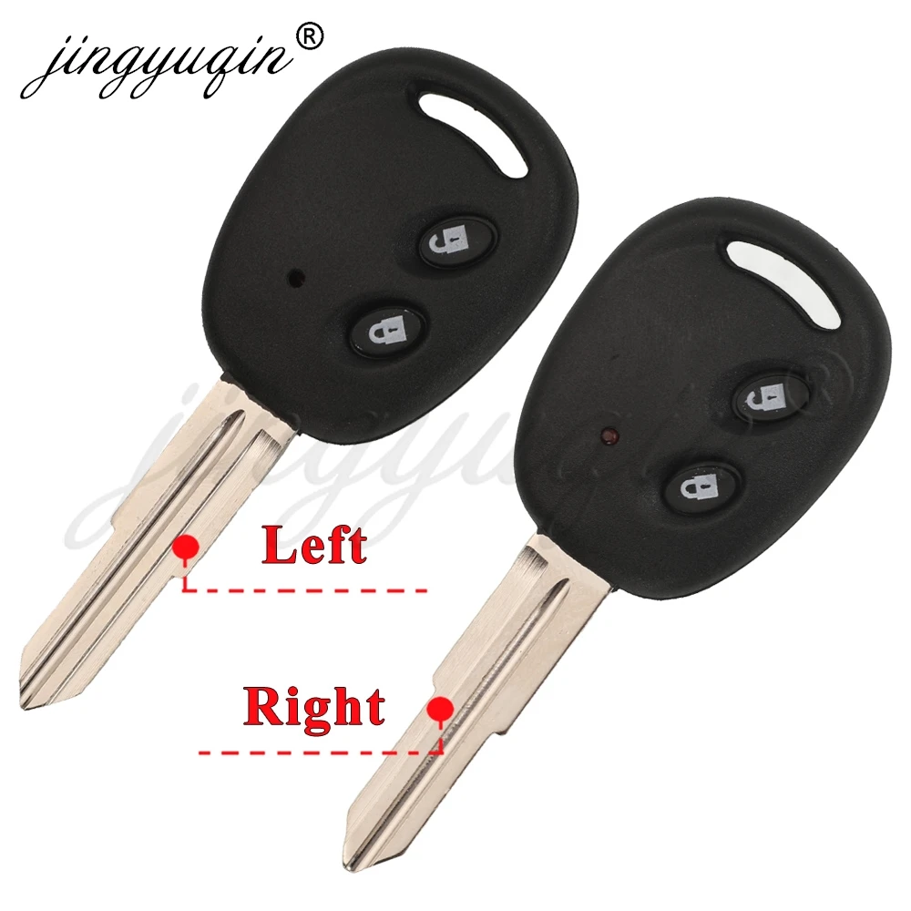 jingyuqin 2 Buttons Car Remote Key Shell Fob Case For Chevrolet Spark Beat Sail Aveo kalos Barina Epica Lova Replacement