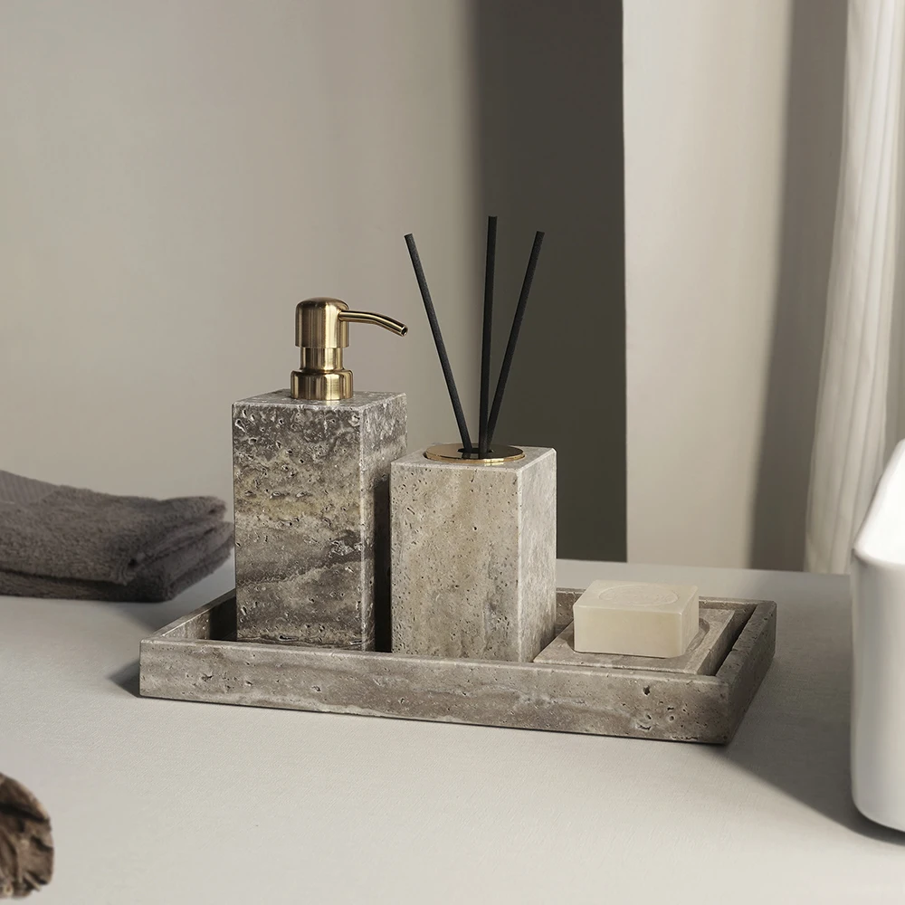 Set Aksesoris Kamar Mandi Grig - Zara Home Bathroom Set ulasan dan harga