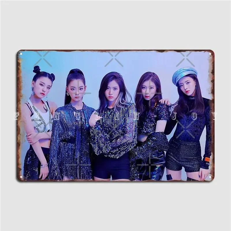 Itzy Metal Sign Wal… - image