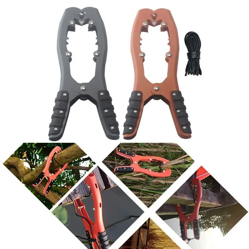 Anchor Gripper with Large Clamping Mouth Portable Kayak Grip Anchor Mount Kayaking Safety Equipment for Boating Fishing Camping