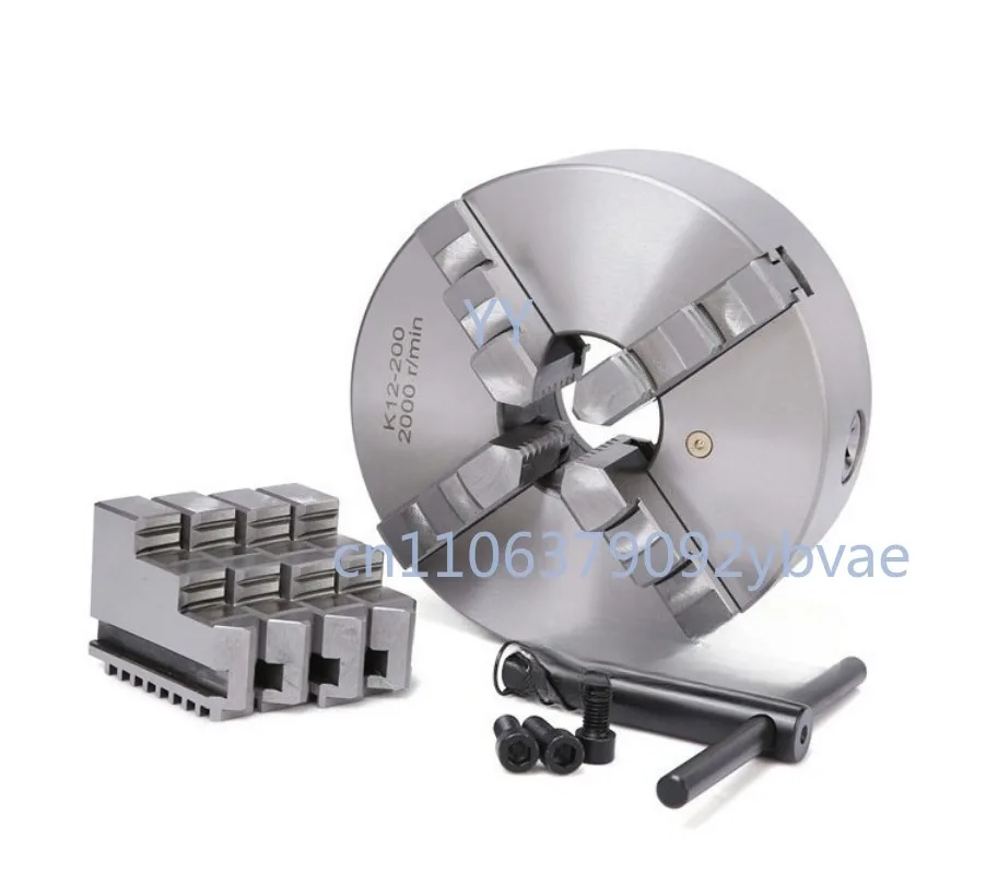 

Four-Jaw Self-Centering Chuck K12 Series Adjustable 100-320mm for Precision Clamping in Metalworking And Machining