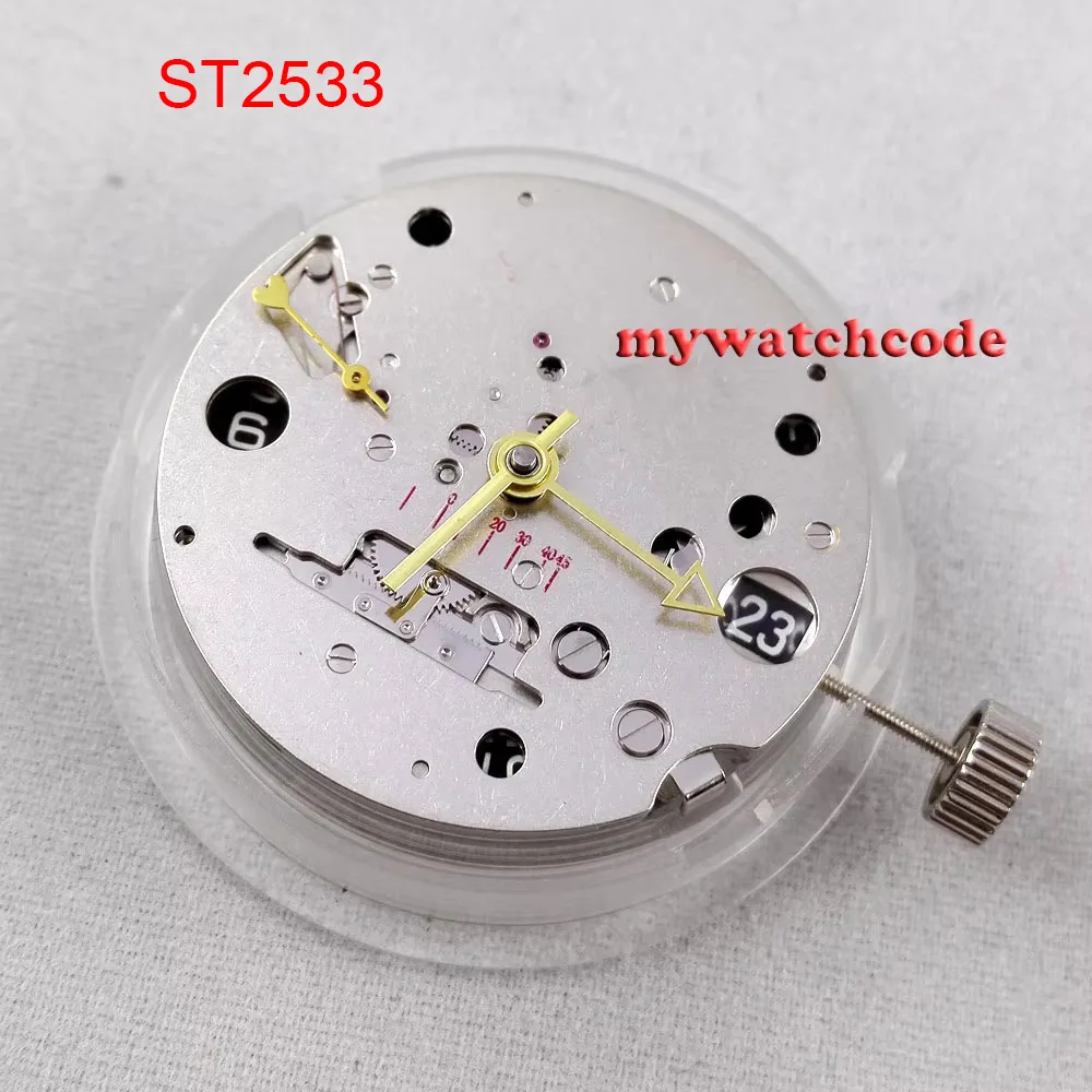ST 2533 GMT Date Power Reserve Automatic Mechanical Movement M9 movement