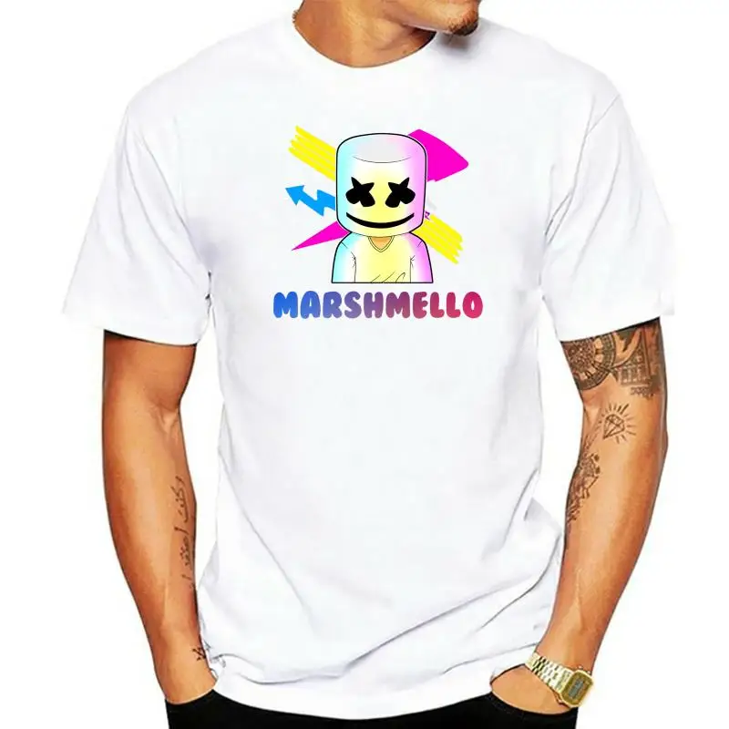 Marshmellow T Shirt Dj Music Birthday Present Gift Graphic Tee Shirt