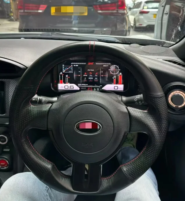 Car Digital Cluster For Toyota 86 Concept 2013 2014-2019 Instrument Panel Speedometer Odometer VIrtrual Cockpit Dashobard Meter