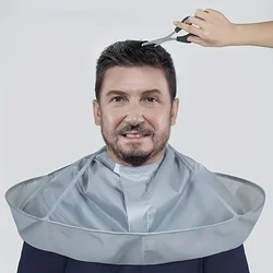 Medium hairdressing release hair dyeing breathable household hairdressing release adult foldable haircut cape haircutting tools