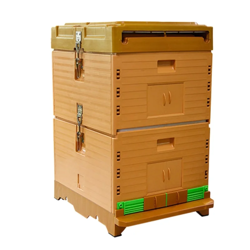 

2026 High-Quality Eco-Friendly Wooden BeehivesPlastic Bee Hives Double Layers Langstroth Beehive Plastic Langstroth Hive
