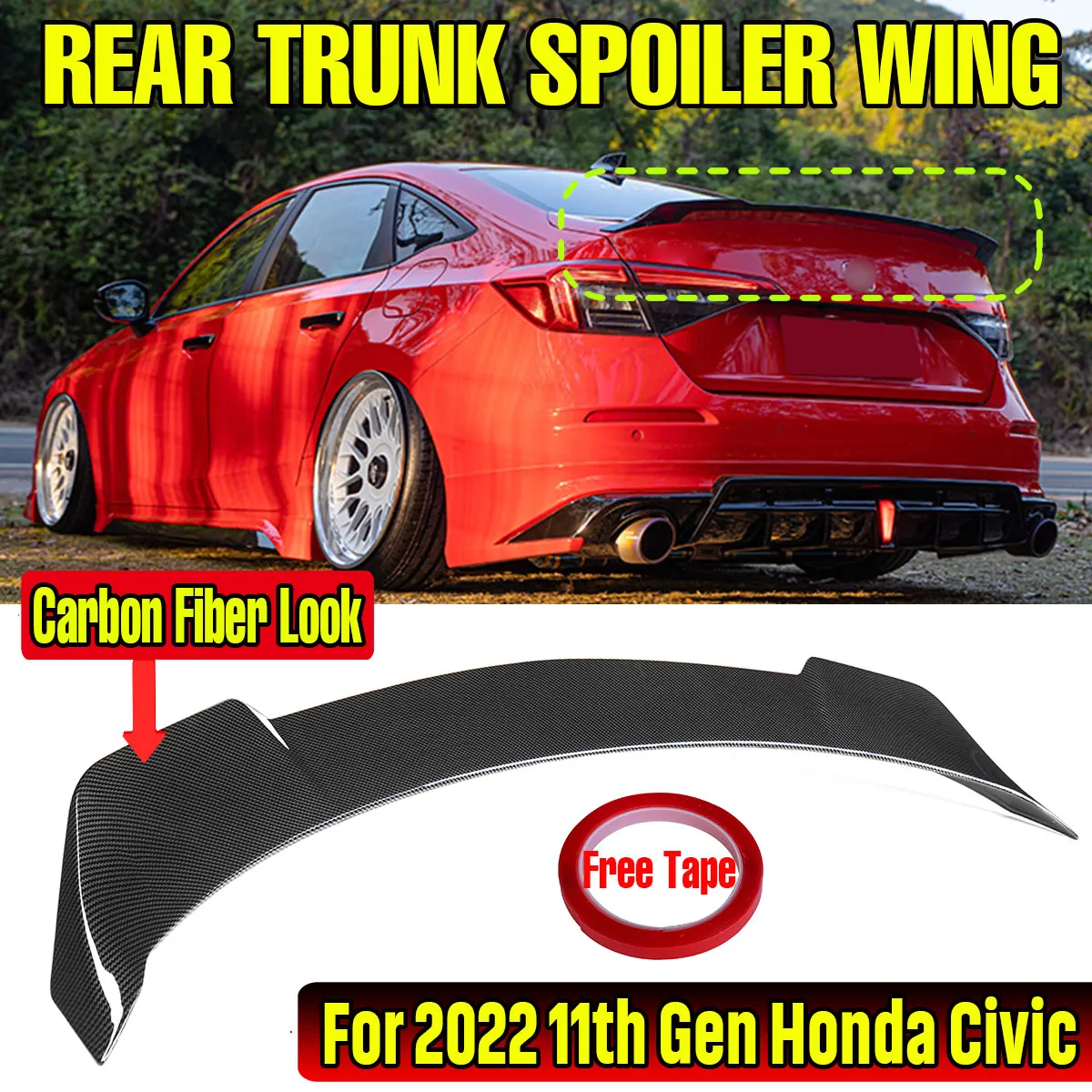 Yf Style Car Rear T… - image