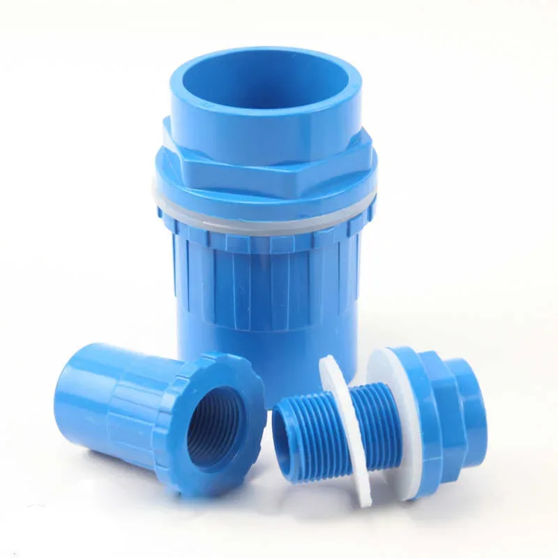 

1-20 шт./лот 1/2 "~ 1-1/2" фитинги для труб из ПВХ, разъем для аквариума, переливная резьба, аксессуары для подачи воды, соединение трубы