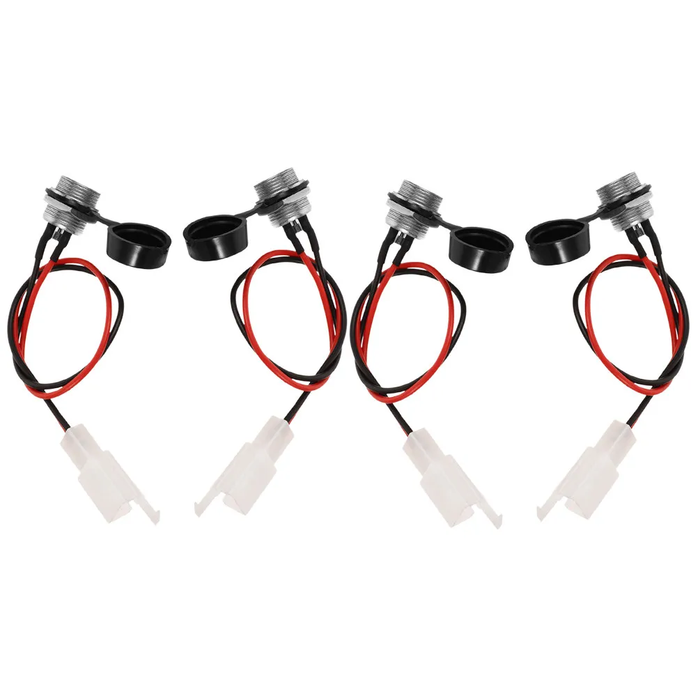 

4pcs Electric Scooter Charging Port Motorcycle USB Outlet SAE to USB Adapter Dirt Bike Ports Electric Bike Charging Accessories