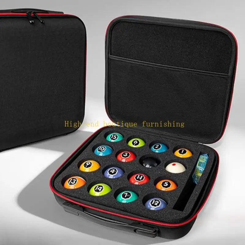 L9NB 16 Ball Carrying Bag Heavy Duty For Billiard Enthusiasts