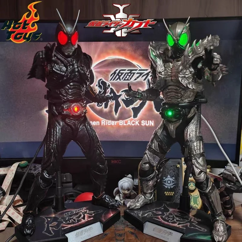 

New Spot Hottoys Ht Kamen Rider Tms100 Black Sun Tms101 Shadow Moon Action Figure Collection Model