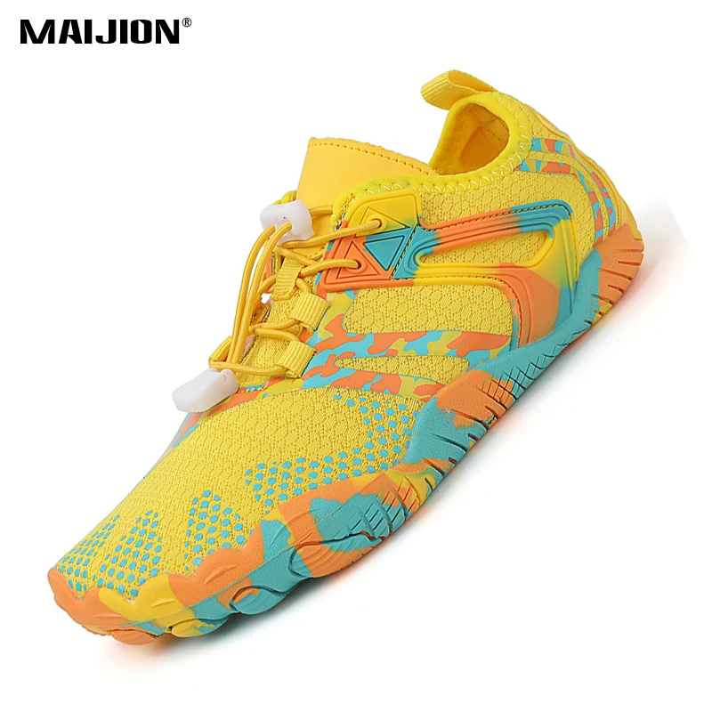 Light Breathable Men's Cross-Training Shoes Women Elastic Soft Sole Yoga Fitness Sneakers Non-slip Outdoor Indoor Exercise Shoes