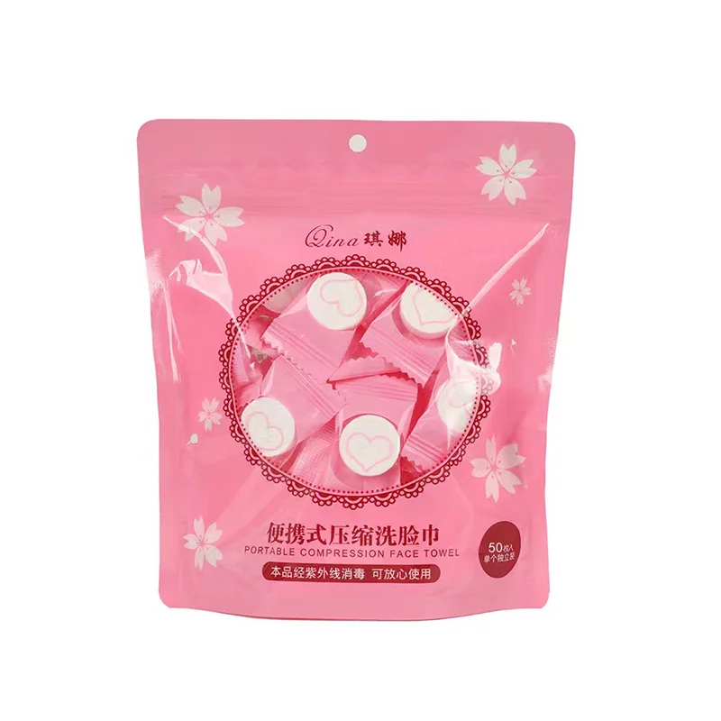 10-200pcs Mini Compressed Towel Disposable Capsules Towels Magic Face Care Tablet Outdoor Travel Cloth Wipes Paper Tissue