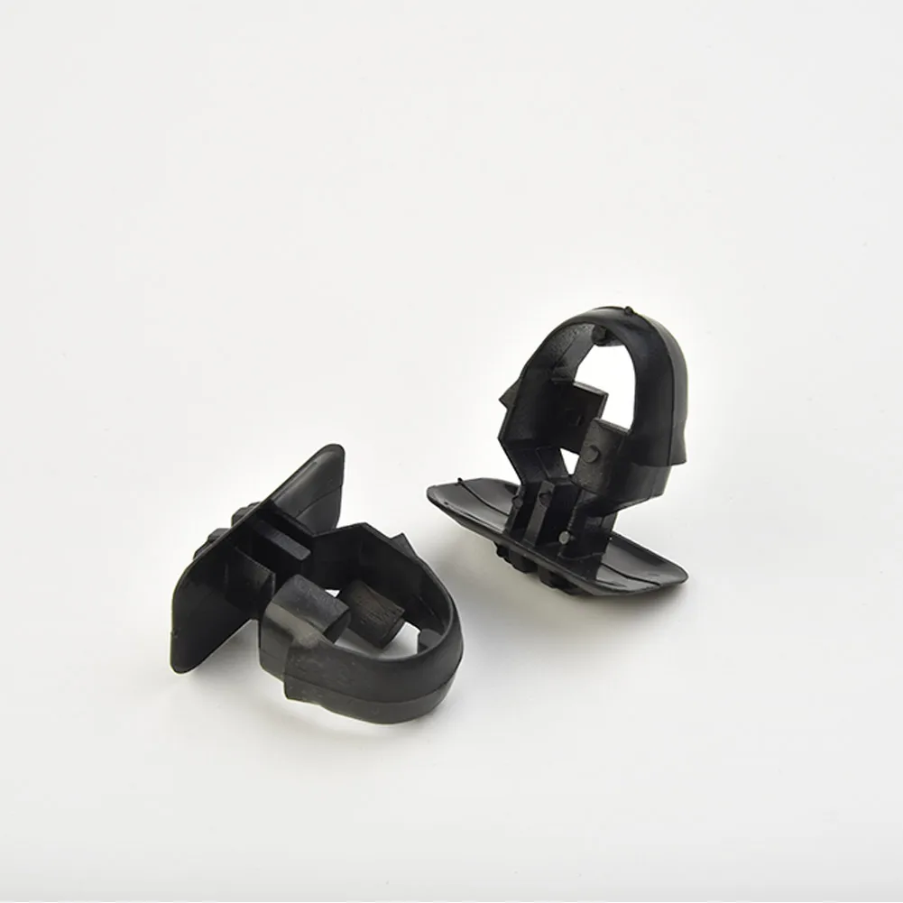 Heat Resistant Easy Installation Clips W/ Grommet Car Gloss Kit A0099884278 Accessories Black Nylon Parts Side Skirt