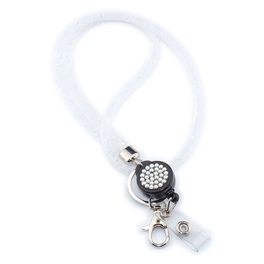 

Girl Women Id Holde Id Card For Keys Retractable Lanyard Phone Strap Keyring Lanyard