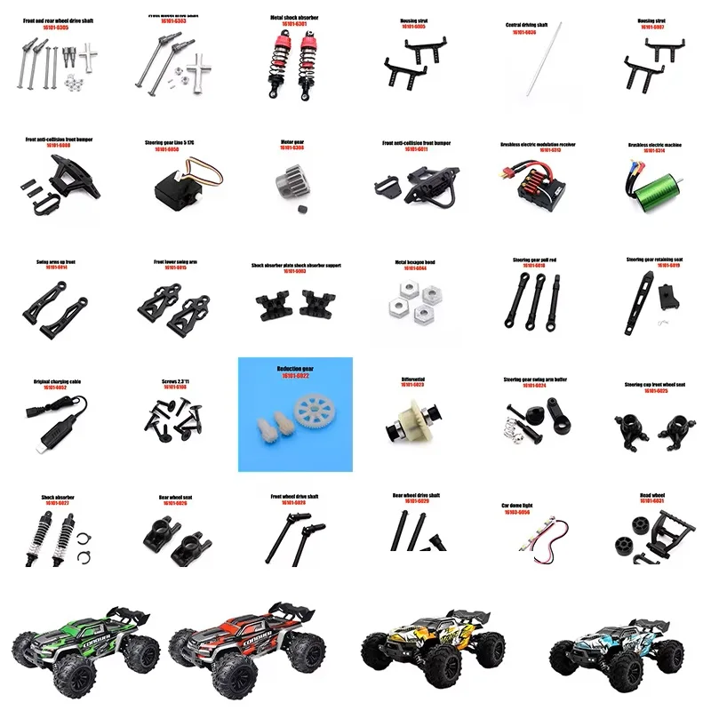 

2025 аксессуары для радиоуправляемых автомобилей Pro High Speed SCY 16101 16102 16101pro 16102 CarPRO Радиоуправляемые автомобили для взрослых Rc Drift Car