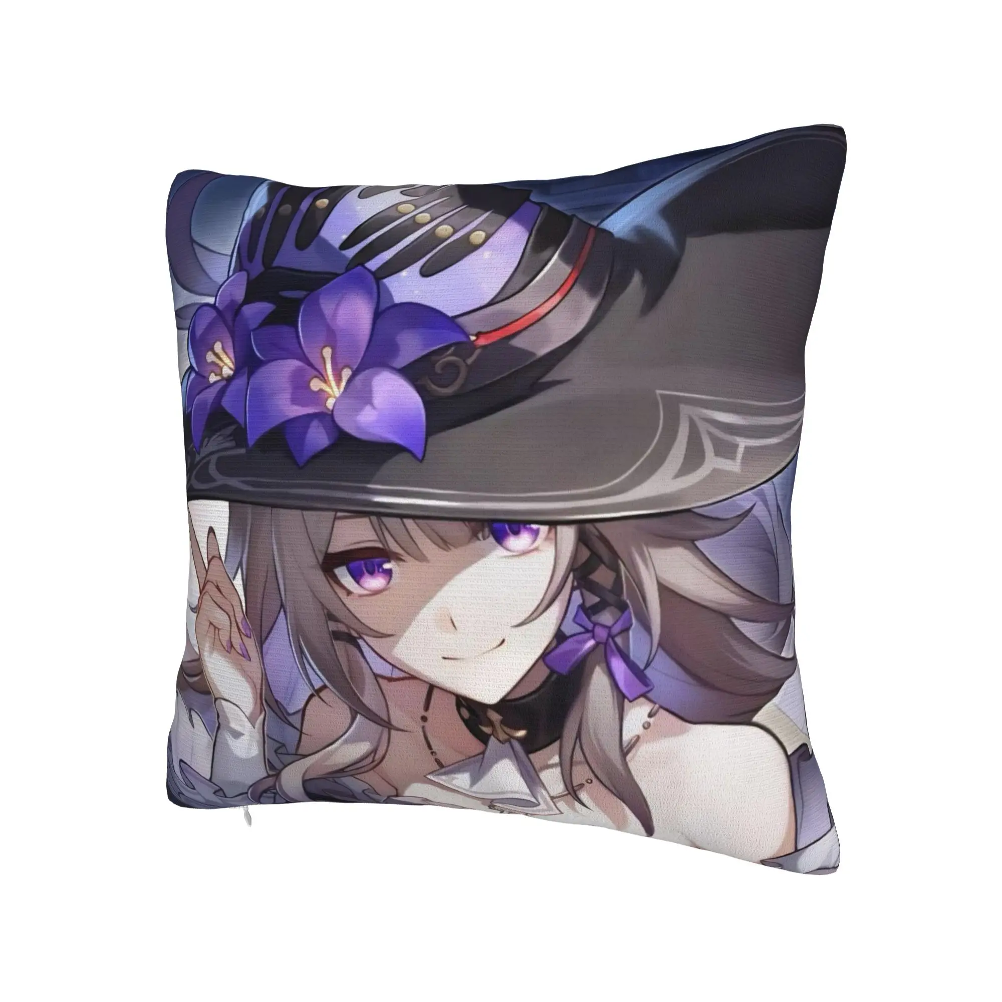 Decorative Pillow Cover Honkai Star Rail Product Home  Pillow Case Cover Square Multi Size