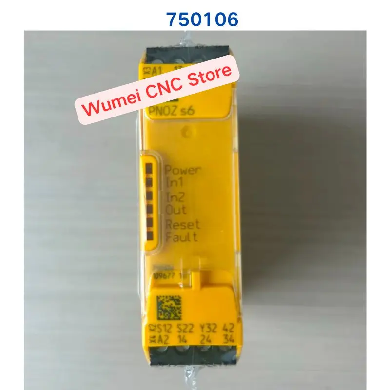 

Brand new for PILZ relay PNOZ s6 750106 Fast Shipping