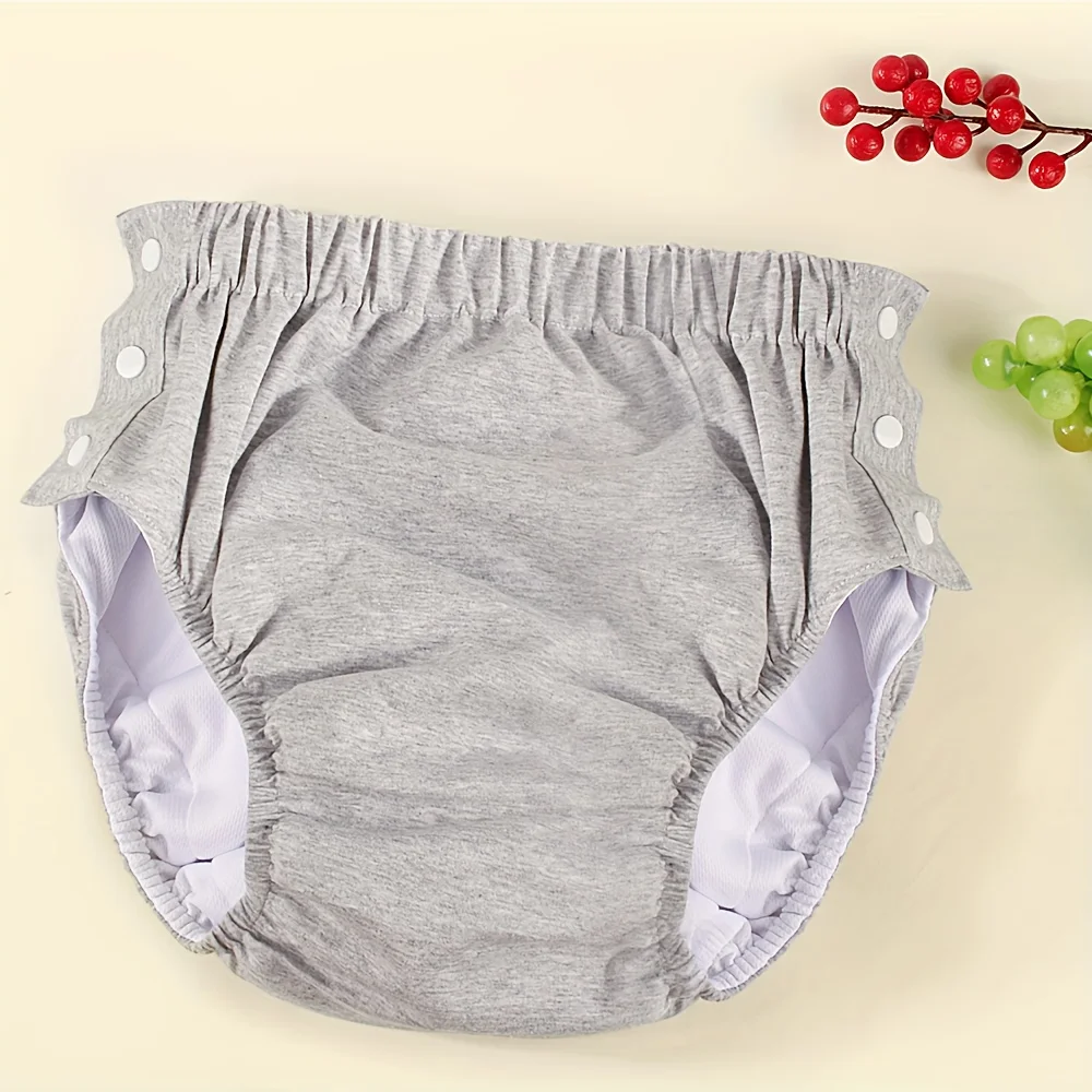 1 قطعة حفاضات الكبار القماش قابل للغسل قابل للتعديل سهلة خلع حفاضات القماش تنفس موجز لكبار السن أو أكثر من 14 سنة