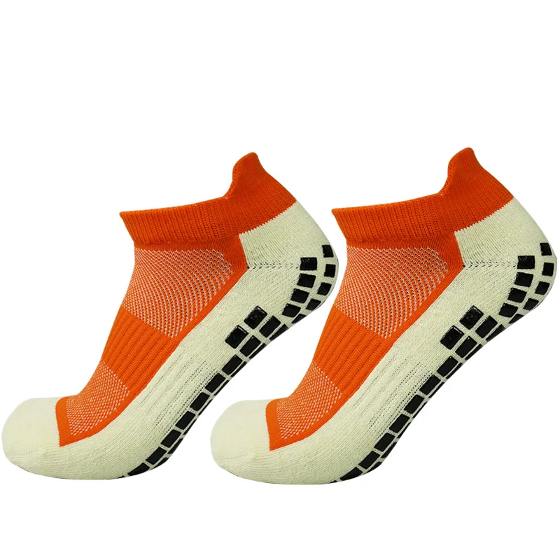 Men Women Sports Short Football Socks Silicone Anti Slip Grip Soccer Socks Calcetas Antideslizantes De Futbol