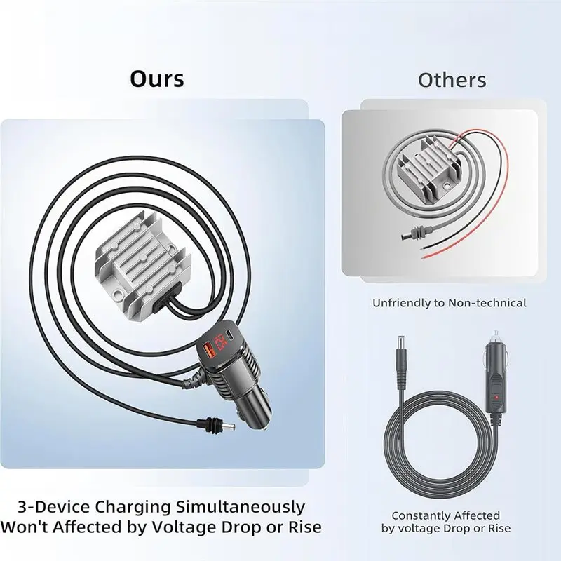 A99E-For Starlink Mini DC Step Up Converter, 12/24V To 30V 3.5A Power Converter Waterproof Car Power Supply For RV, Ships