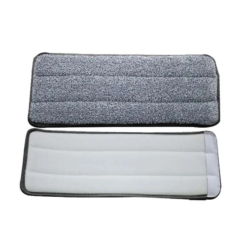 3/6/9pcs Microfiber Mop Pad Washable Reusable Soft High Water Absorption Replacement Mop Head for Spray Mop Dust Mop Household