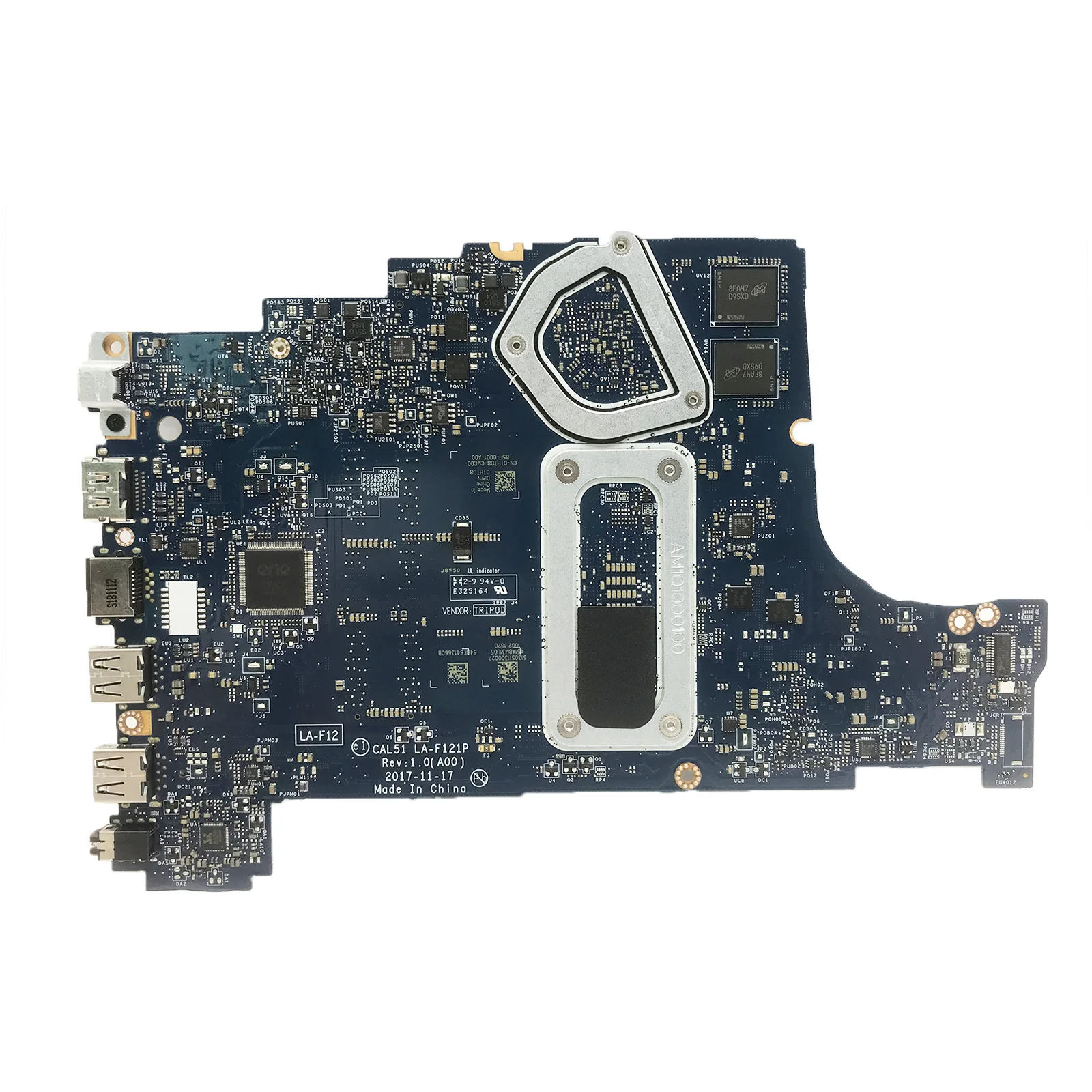 Voor DELL Inspiron 5575 5775 Notebook Moederbord LA-F121P CAL51 01N0P9 0PV8CV 0GMXP8 09XH0N 0R9NMC R3 R5 R7 Laptop Moederbord