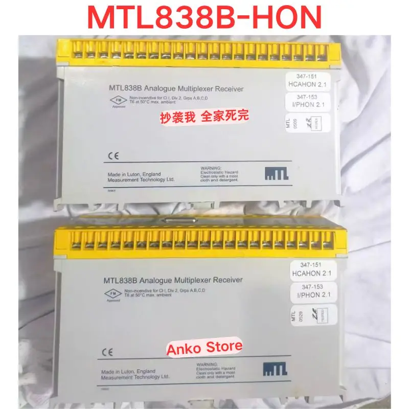 Second-hand test OK  MTL838B-HON Multi channel Temperature Converter