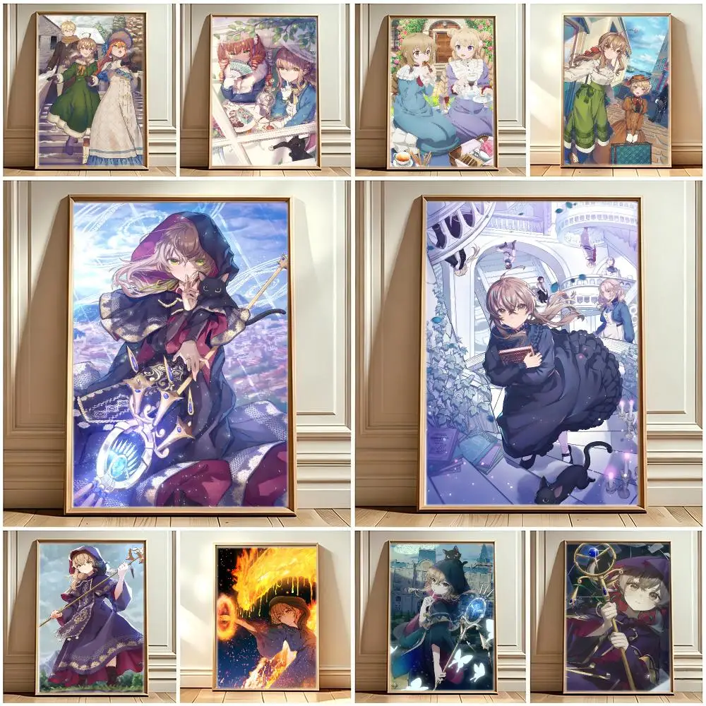Japanese Anime S-Secrets of the Silent Witch Poster Print Painting Home Decor for Bedroom Living Room Hallway