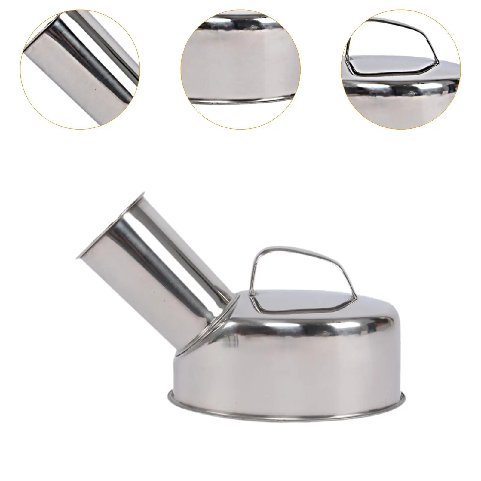 ذكر مبولة زجاجة تبول مانعة للتسرب الذكور البول زجاجة الفولاذ المقاوم للصدأ مبولة وعاء للسائقين لمسافات طويلة التخييم في الهواء الطلق المنزل الرجال #5