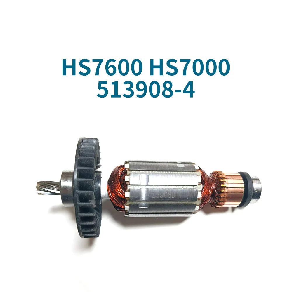 Armature for Makita HS7600 HS7000 513908-4 Circular Saw Rotor Replacement Parts for Armature Motor