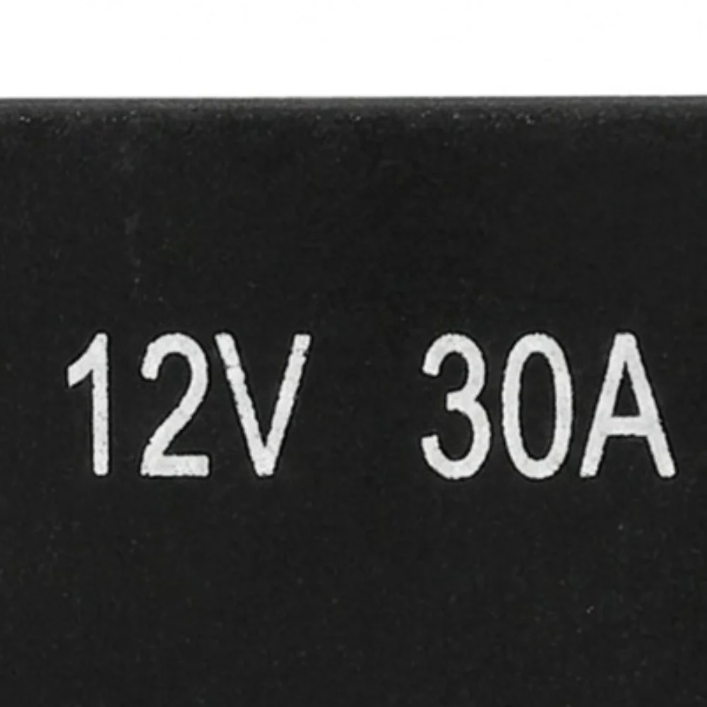 4 Pin Relay 12V 30A Relay Automotive Circuits Compact Size Material Electrical Insulation High Amperage Load 4