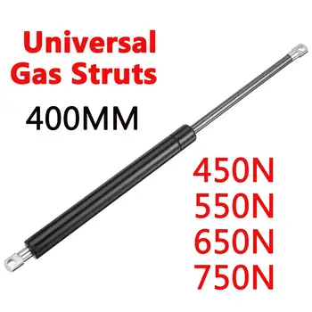 2pcs 450-750N 400mm Car Gas Strut Bars Gas Spring Hood Support Rod Shock Lift for RV Bed Window Bus Caravans