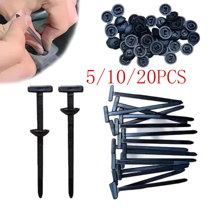 Cable Tie Buckle Fixed Through the Core Nail Cable Tie Buckle Mudguard Fender Inner Lining Trunk Buckle