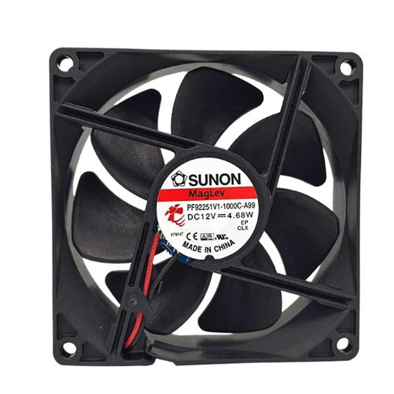 

SUNON PF92251V1-1000C-A99 9225 12V 4.68W 9 cm two fans