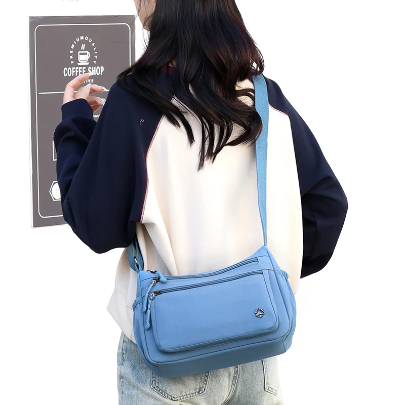 

Female Handbag Ladies Crossbody Lightweight Girls Messenger Bag Purse High Quality Nylon Women Shoulder Bag