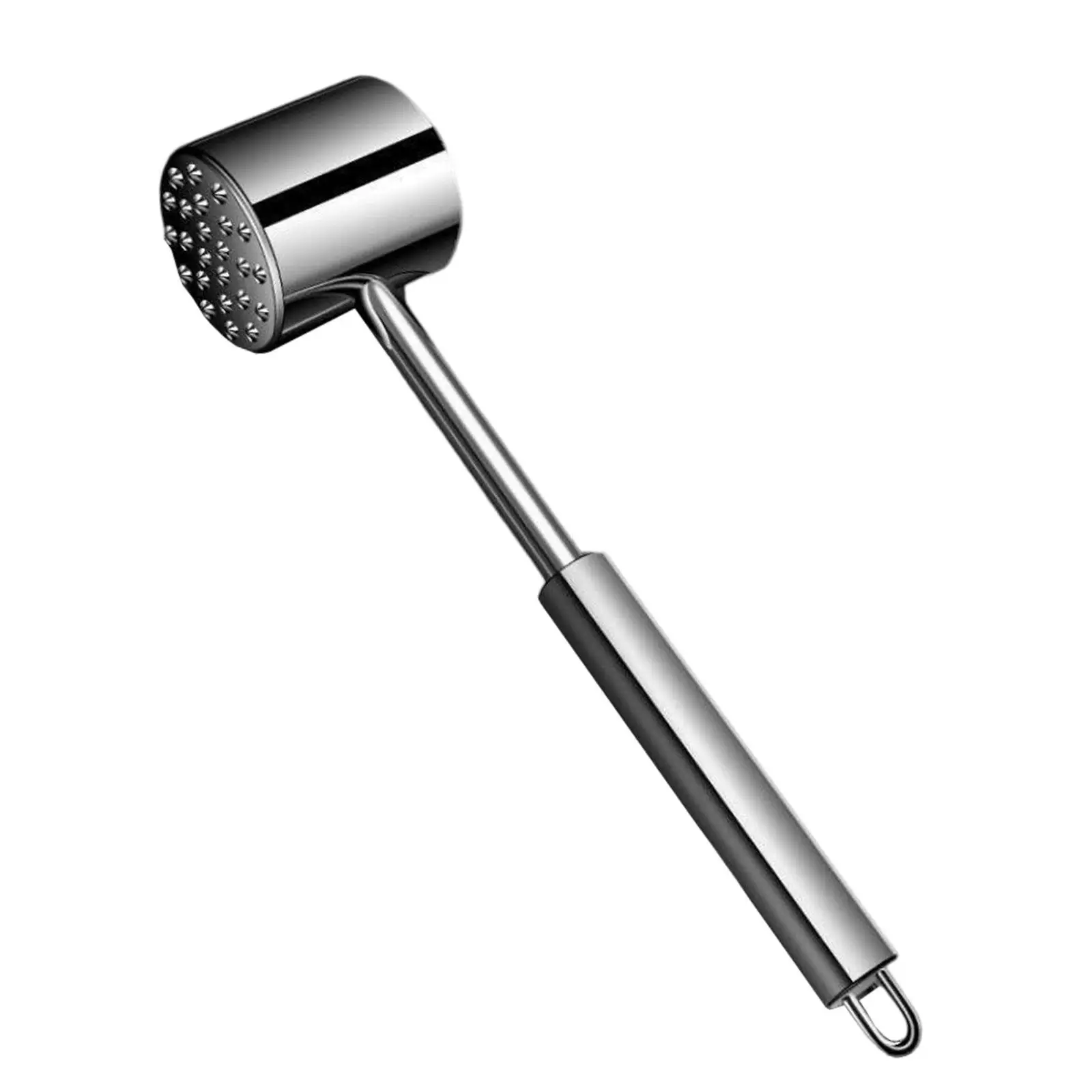 Easy Clean Stainless Steel Meat Tenderizer Hammer Kitchen Tool Mallet for Beef Poultry Spring Roll Wrappers Garlic
