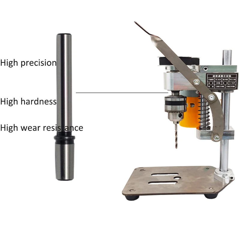 Imagem -06 - Mini Pequeno Micro Desktop Drill Faça Você Mesmo Precision Ver Repair Tools Máquina de Perfuração Doméstica dc