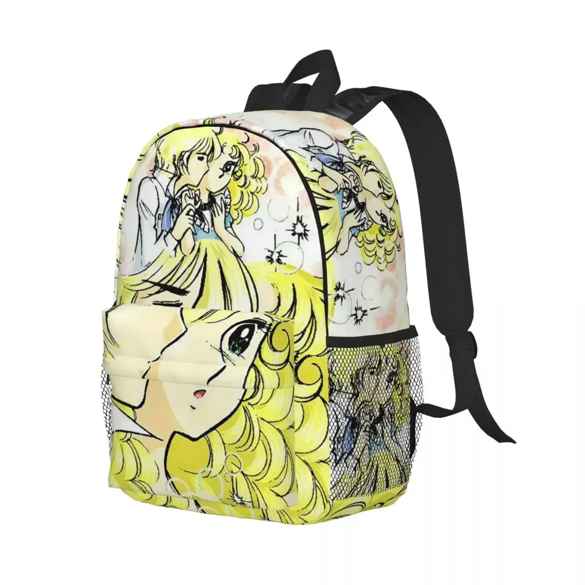 

Рюкзак Candy Candy Travel с героями мультфильмов в стиле аниме, студенческая сумка для книг для мальчиков и девочек, детская школьная сумка, сумки на плечо для ноутбука для мужчин и женщин