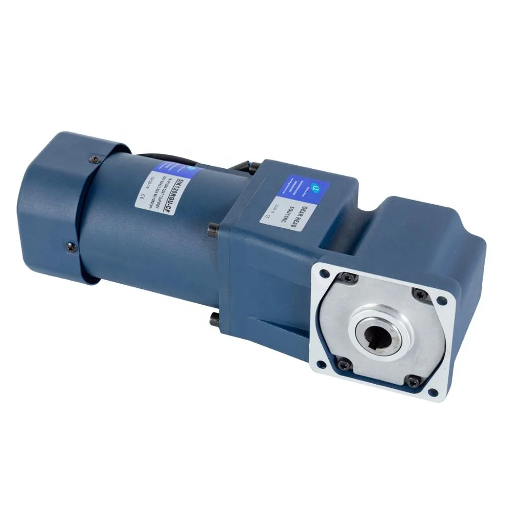 6-250W AC Right Angle Gear Motor With Speed Controller