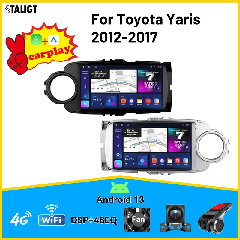 

Autoradio Carplay Multimedia Player Car Radio 2Din Android For Toyota Yaris 2012 2013 2014 2015 2016 2017 Autoradio Player 8Core