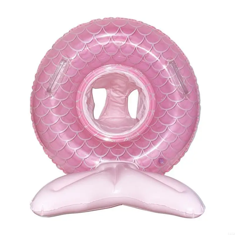 แหวนว่ายน้ำ f62d น่ารัก Mermaid ว่ายน้ำวงกลมฤดูร้อนที่รักการว่ายน้ำอุปกรณ์ที่จำเป็น