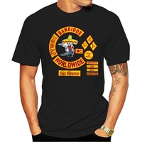 Bandidos MC Worldwide Logo Motorcycle Club T-shirt Fashion Funny High-Quality Printing Casual 100%Cotton Skin Friendly And Soft