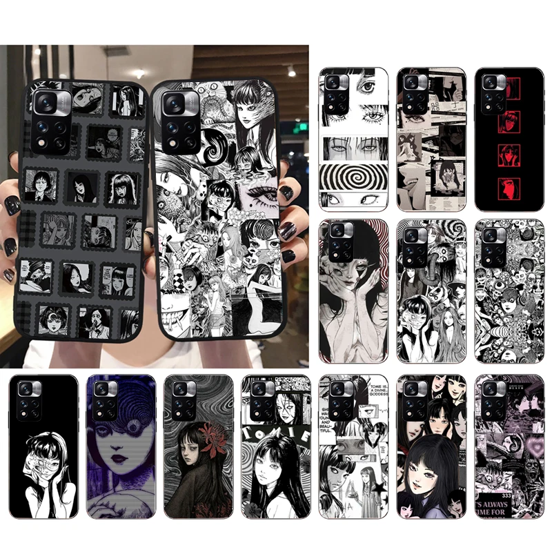

Phone Case For Xiaomi Poco C71 15T 14T Pro Redmi note 15 14 14 13 Pro Redmi A5 15C 13C junji ito tomie