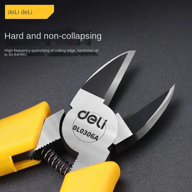 Diagonal pliers CR-V plastic pliers 5 / 6 inch jewelry wire and cable cutter cutting side scissors tools electrical tools image 2