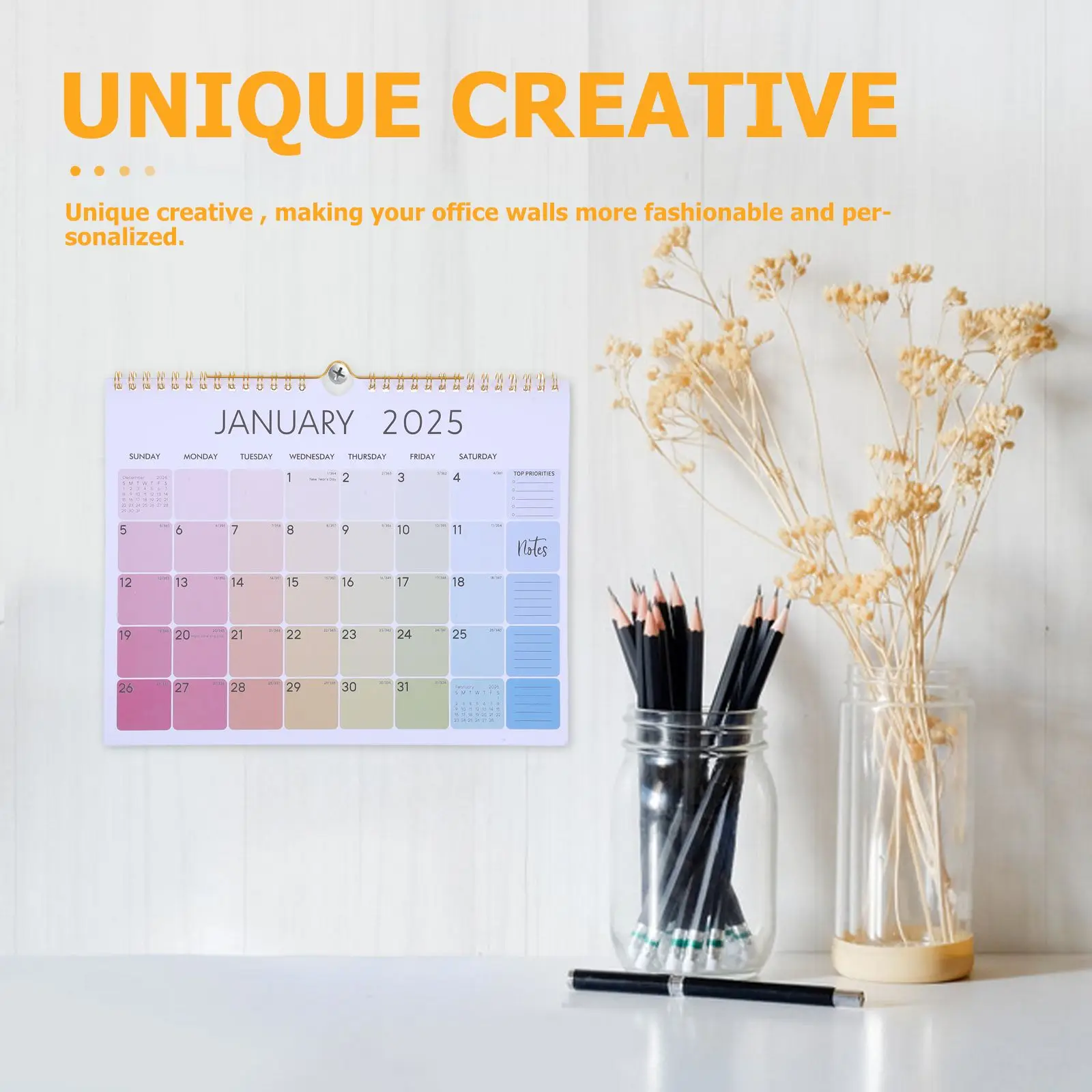 

Wall Calendar For Classroom Vertical Wall Calendar Home Wall Calendar Small Calendar Family Calendar Decorative Hanging Calendar